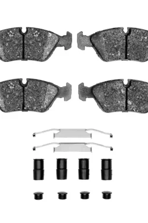 Reduced Price R1 82-91 BMW 535I Front Semi Met Pads & Hardware Kit | Graveyard Performance