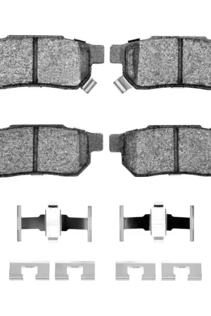 Holiday Sale R1 88-01 Acura Integra Rear Semi Met Pads & Hardware Kit | Graveyard Performance