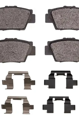 Budget R1 97-05 Acura NSX Rear Semi Met Pads & Hardware Kit | Graveyard Performance