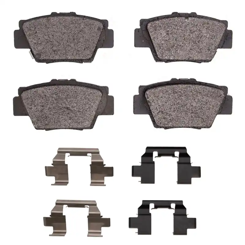 Budget R1 97-05 Acura NSX Rear Semi Met Pads & Hardware Kit | Graveyard Performance