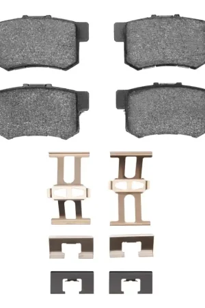 R1 00-13 Honda S2000 Rear Semi Met Pads & Hardware Kit | Graveyard Performance Wholesale