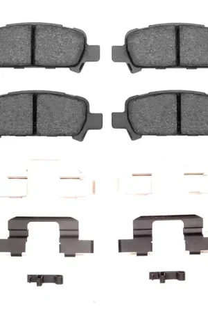 Trusted Brand R1 05-09 Subaru Legacy Rear Semi Met Pads & Hardware Kit | Graveyard Performance