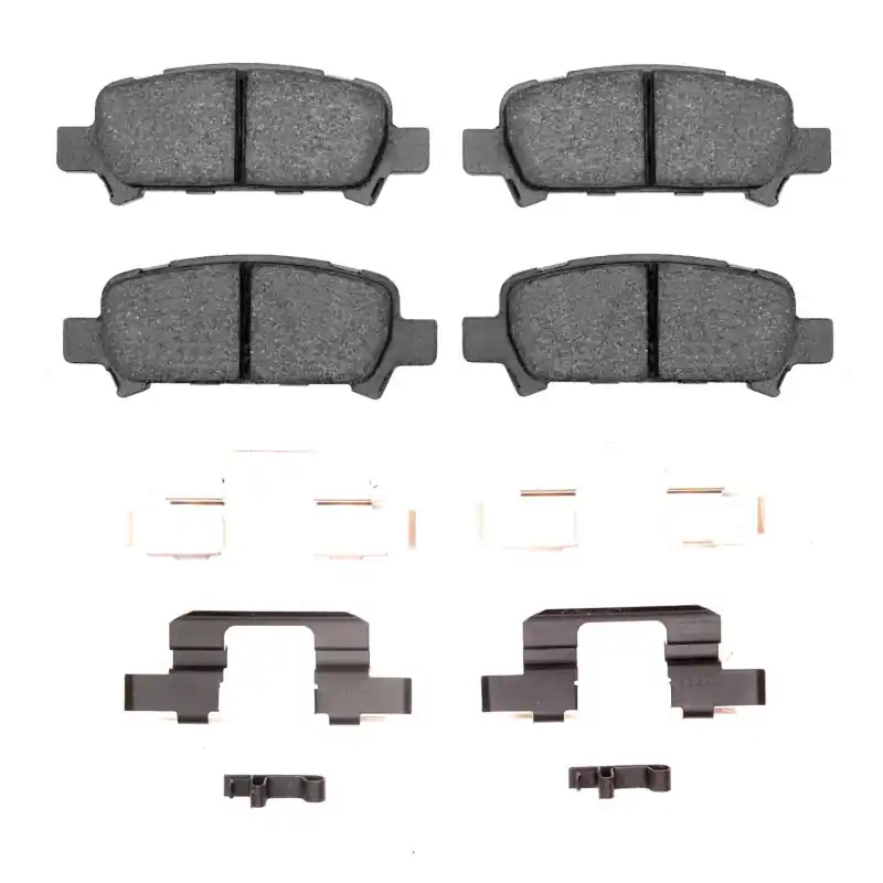 Trusted Brand R1 05-09 Subaru Legacy Rear Semi Met Pads & Hardware Kit | Graveyard Performance