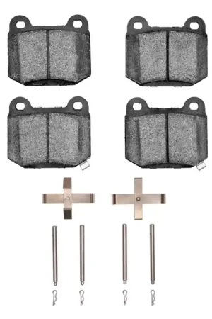 Express Delivery R1 2003-2025 Infiniti G35 Rear R1 Semi Met Pads & Hardware Kit | Graveyard Performance