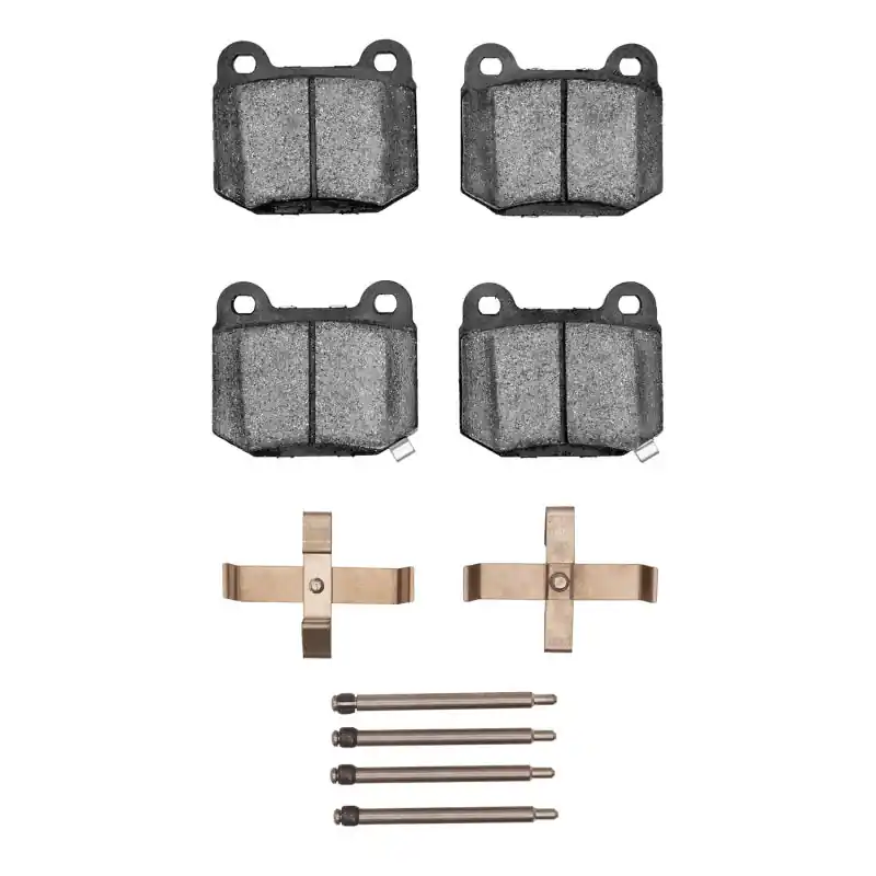Bulk Order R1 03-06 Mitsubishi Lancer Rear Semi Met Pads & Hardware Kit | Graveyard Performance
