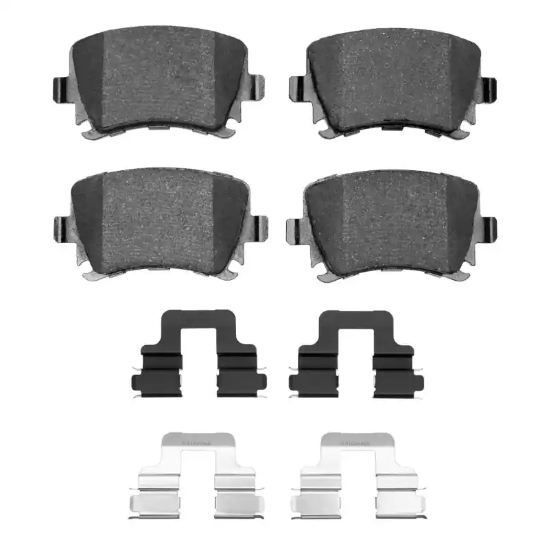 Must Have R1 00-18 Audi A4 Quattro Rear Semi Met Pads & Hardware Kit | Graveyard Performance