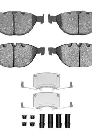 Original R1 04-12 BMW ALPINA B7 Front Semi Met Pads & Hardware Kit | Graveyard Performance