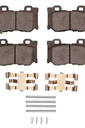 R1 08-25 Infiniti G37 Rear Semi Met Pads & Hardware Kit | Graveyard Performance Best Seller