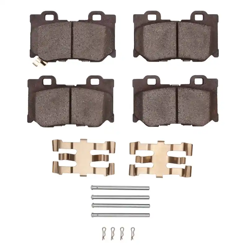 R1 08-25 Infiniti G37 Rear Semi Met Pads & Hardware Kit | Graveyard Performance Best Seller
