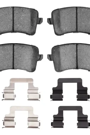 Authentic R1 08-17 Audi S5 Rear Semi Met Pads & Hardware Kit | Graveyard Performance