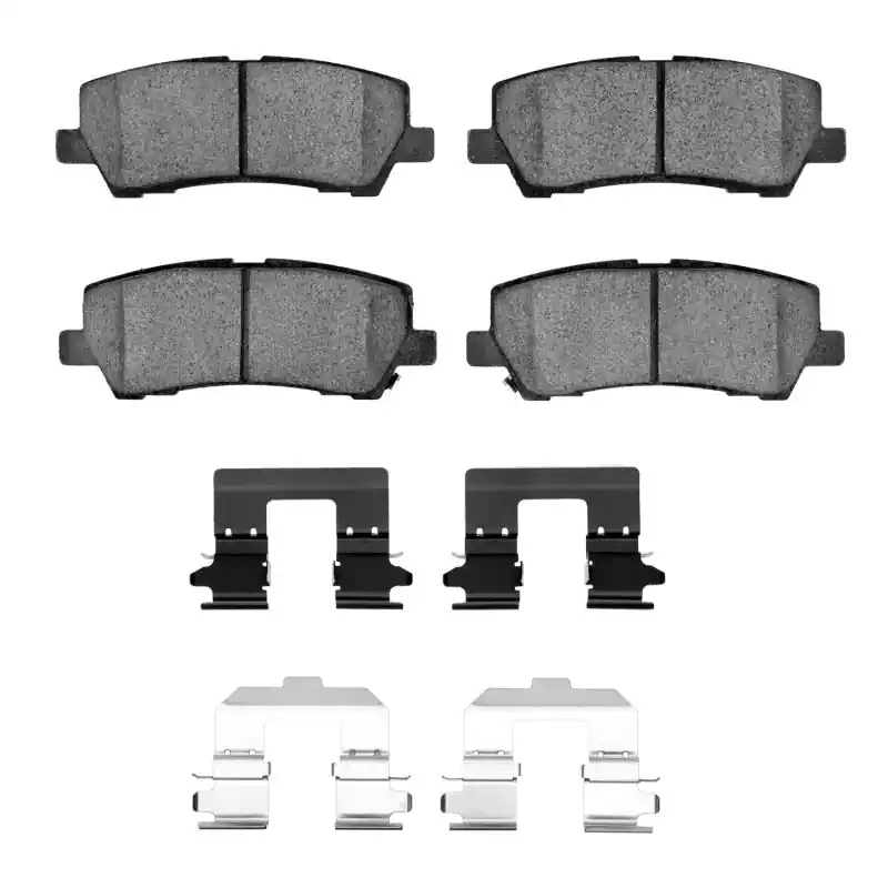 Certified R1 15-21 Ford Mustang Rear Semi Met Pads & Hardware Kit | Graveyard Performance