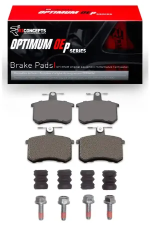 Holiday Sale R1 1980-2001 Alfa Romeo 164 Rear R1 Optimum OE Pads & Hardware Kit | Graveyard Performance