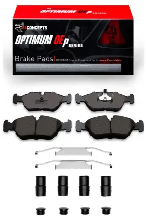 Free Returns R1 82-91 BMW 528E Front Optimum OE Pads & Hardware Kit | Graveyard Performance