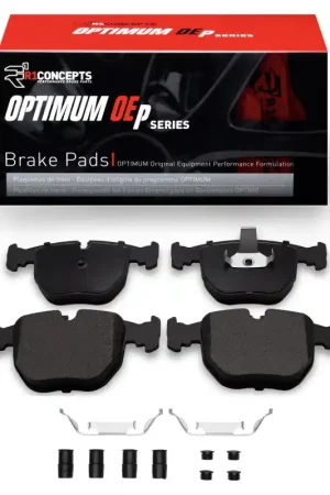 R1 95-06 BMW 740IL Front Optimum OE Pads & Hardware Kit | Graveyard Performance Free Shipping