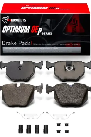 Free Shipping R1 91-08 BMW 740I Rear Optimum OE Pads & Hardware Kit | Graveyard Performance