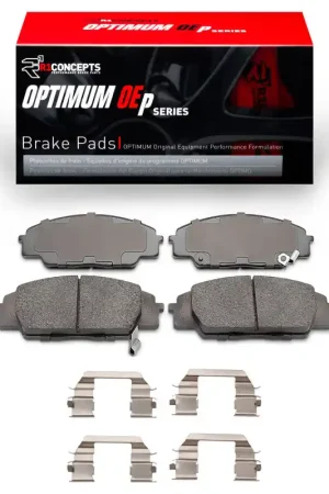 Original R1 2006-2011 Honda Civic Coupe Front R1 Optimum OE Pads & Hardware Kit | Graveyard Performance