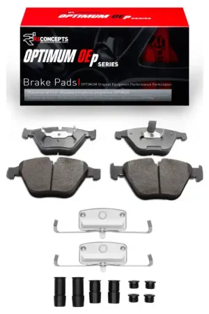 Professional Grade R1 04-13 BMW 525I (USA/Canada) Front Optimum OE Pads & Hardware Kit | Graveyard Performance