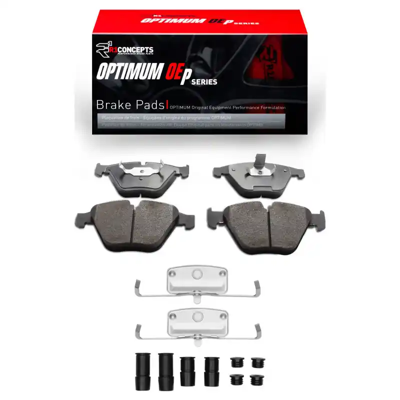 Professional Grade R1 04-13 BMW 525I (USA/Canada) Front Optimum OE Pads & Hardware Kit | Graveyard Performance