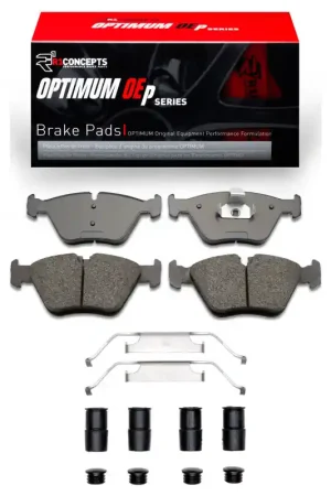 R1 04-10 BMW M3 Front Optimum OE Pads & Hardware Kit | Graveyard Performance Discount