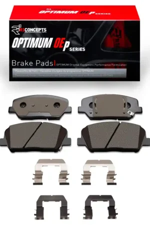 Last Chance R1 2010-2016 Hyundai Genesis Coupe Front R1 Optimum OE Pads & Hardware Kit | Graveyard Performance