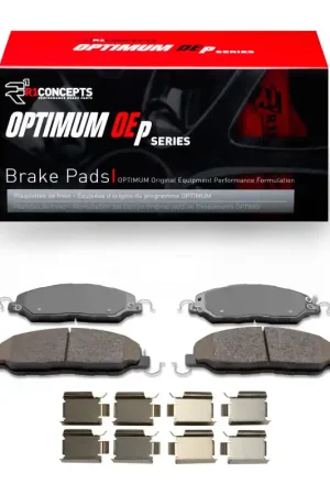 R1 05-14 Ford Mustang Front Optimum OE Brake Pads & Hardware Kit | Graveyard Performance Place Order