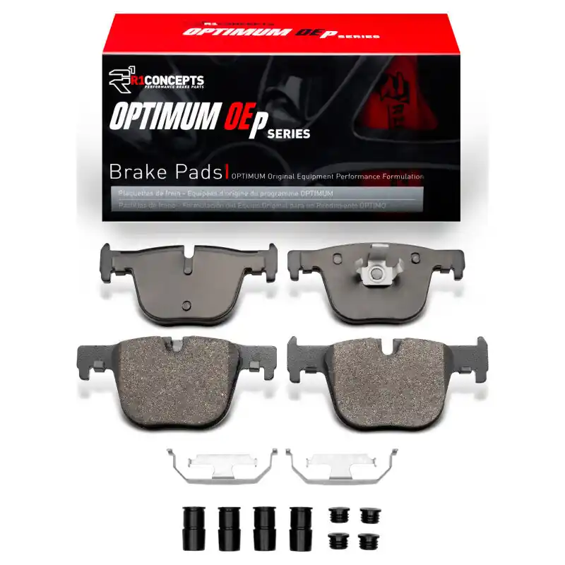 Limited Edition R1 12-20 BMW 330I Rear Optimum OE Pads & Hardware Kit | Graveyard Performance