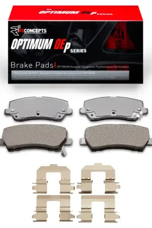 R1 15-21 Ford Mustang Rear Optimum OE Brake Pads & Hardware Kit | Graveyard Performance Worldwide Shipping