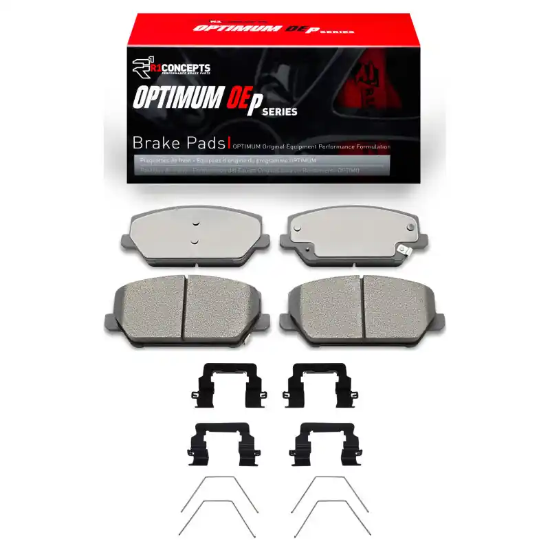 Hot Deal R1 2022-2025 Hyundai Elantra N Front R1 Optimum OE Pads & Hardware Kit | Graveyard Performance