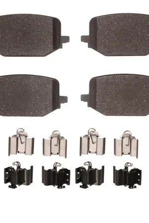 Luxury R1 20-25 Ford Mustang Rear Optimum OE Brake Pads & Hardware Kit | Graveyard Performance