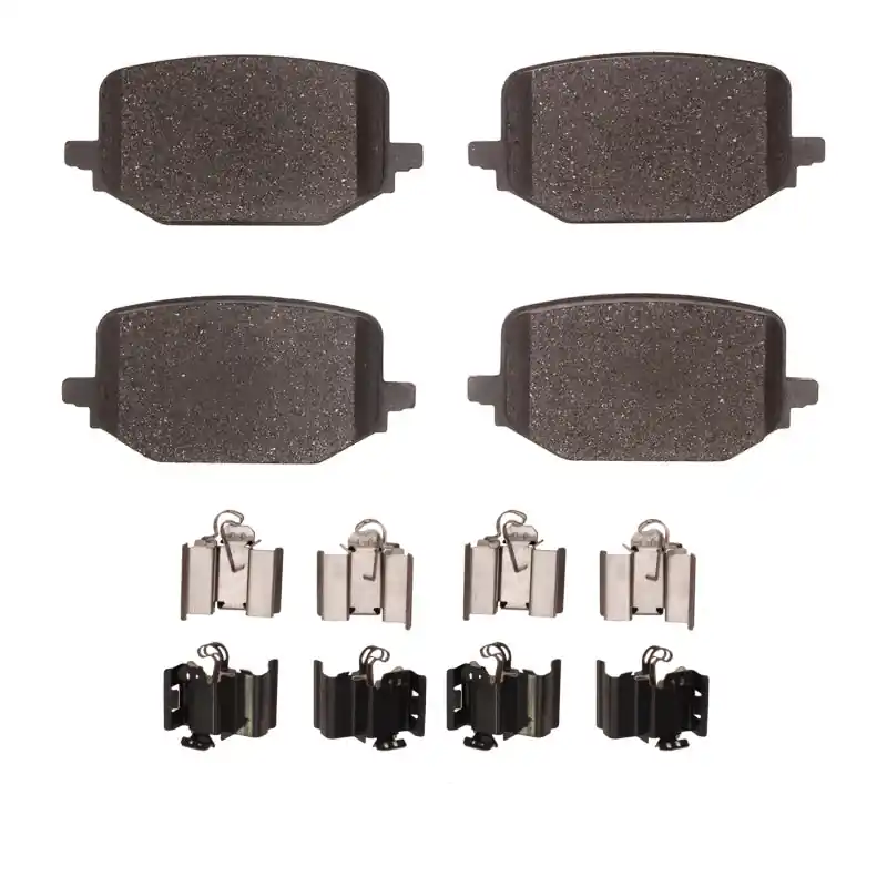 Luxury R1 20-25 Ford Mustang Rear Optimum OE Brake Pads & Hardware Kit | Graveyard Performance