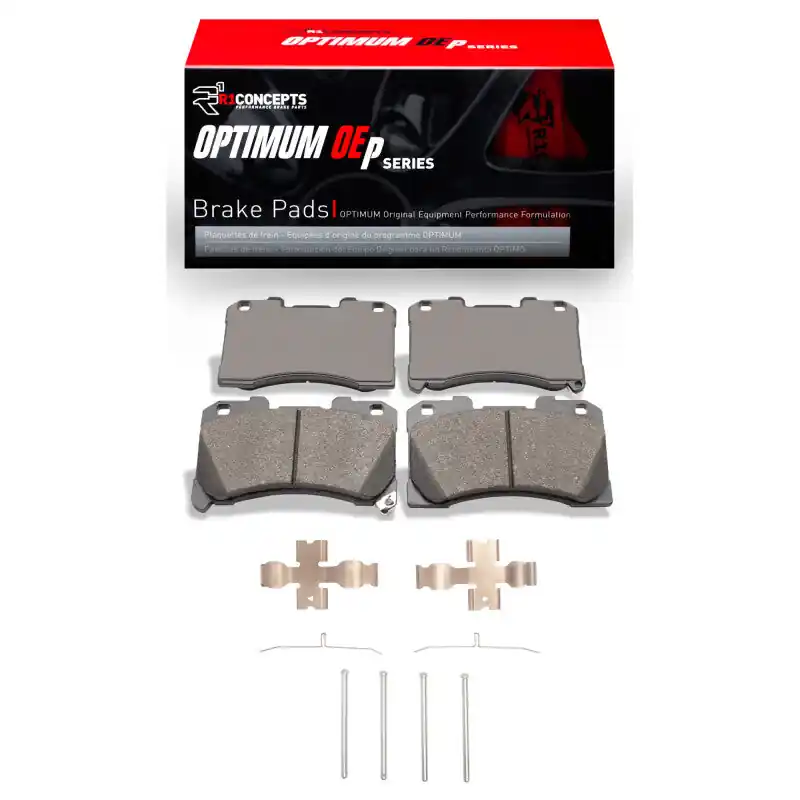Best Price R1 2022-2025 Toyota GR Yaris (Mexico) Front R1 Optimum OE Pads & Hardware Kit | Graveyard Performance