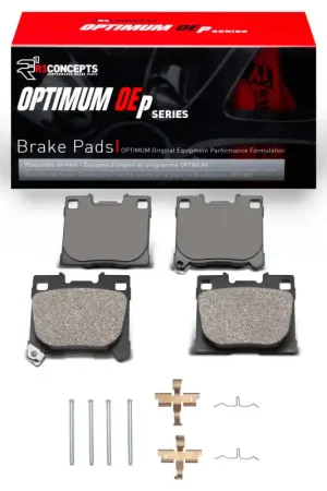 Top Pick R1 2022-2025 Toyota GR Corolla Rear R1 Optimum OE Pads & Hardware Kit | Graveyard Performance