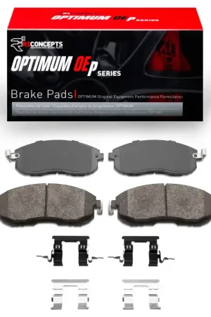 R1 03-05 Infiniti G35 Front Optimum OE Pads & Hardware Kit | Graveyard Performance Best Seller