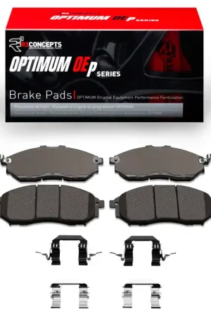 R1 2005-2013 Infiniti G35 Front R1 Optimum OE Pads & Hardware Kit | Graveyard Performance Premium