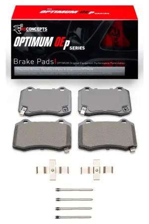 R1 10-16 Hyundai Genesis Coupe Rear Optimum OE Brake Pads & Hardware Kit | Graveyard Performance Last Chance