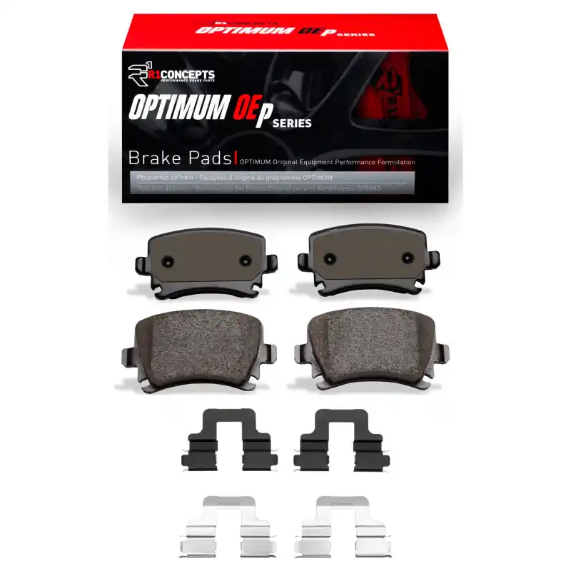 R1 2005-2011 Audi A3 Rear R1 Optimum OE Pads & Hardware Kit | Graveyard Performance Certified