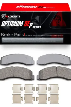 R1 18-20 Ford F-150 4WD Front Optimum OE Pads & Hardware Kit | Graveyard Performance Worldwide Shipping
