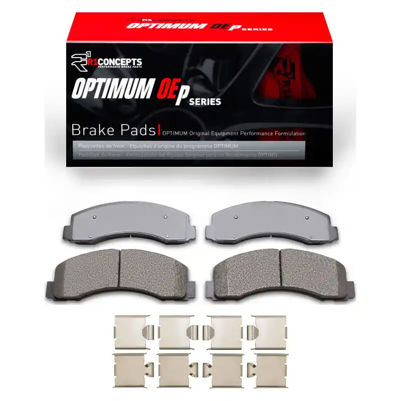 R1 18-20 Ford F-150 4WD Front Optimum OE Pads & Hardware Kit | Graveyard Performance Worldwide Shipping