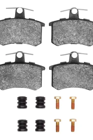 Genuine R1 80-01 Audi V8 Quattro Rear Euro Ceramic Brake Pads and Hardware Kit | Graveyard Performance
