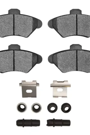 Shop Now R1 93-98 Mercury Cougar Front Euro Ceramic Brake Pads and Hardware Kit | Graveyard Performance