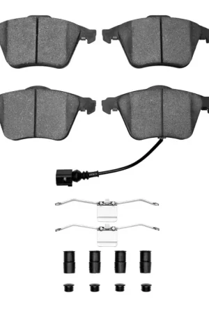 R1 08-15 Volkswagen Golf R Front Euro Ceramic Brake Pads and Hardware Kit | Graveyard Performance Get Yours