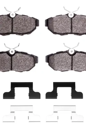 Super Sale R1 05-14 Ford Mustang Rear Euro Ceramic Brake Pads and Hardware Kit | Graveyard Performance