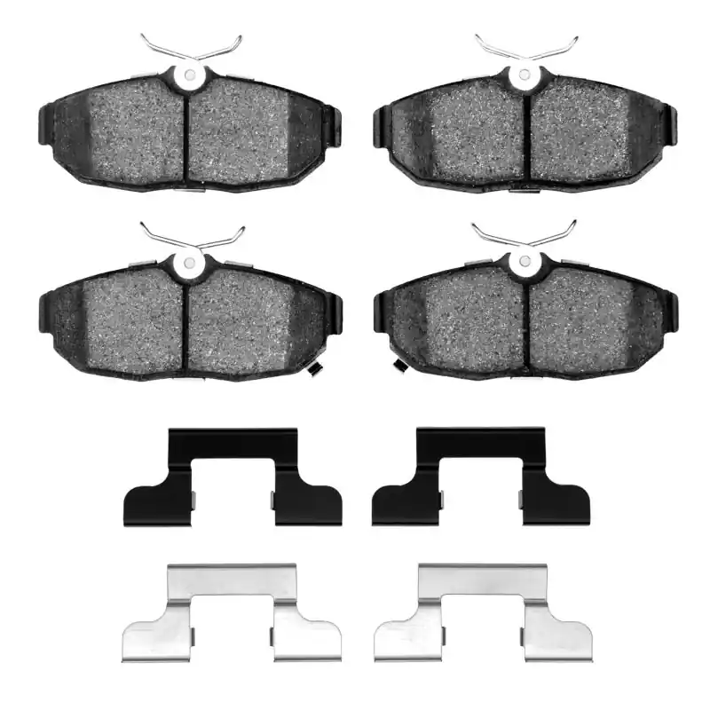R1 12-14 Ford Mustang Rear Euro Ceramic Brake Pads and Hardware Kit | Graveyard Performance Handmade