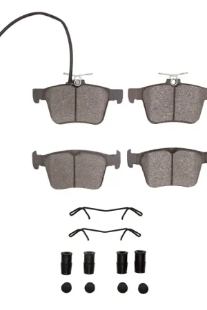 Limited Edition R1 17-22 Audi TT Quattro RS Rear Euro Ceramic Pads & Hardware Kit | Graveyard Performance