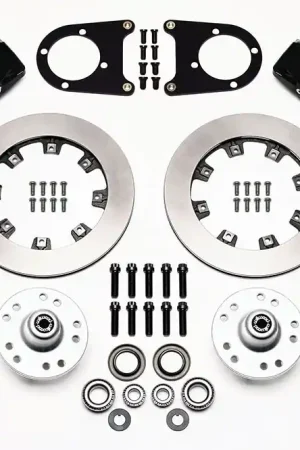 In Demand 1937 - 1948 Ford Forged Dynapro 6 Big Brake Front Brake Kit (Hub) - 140-10739