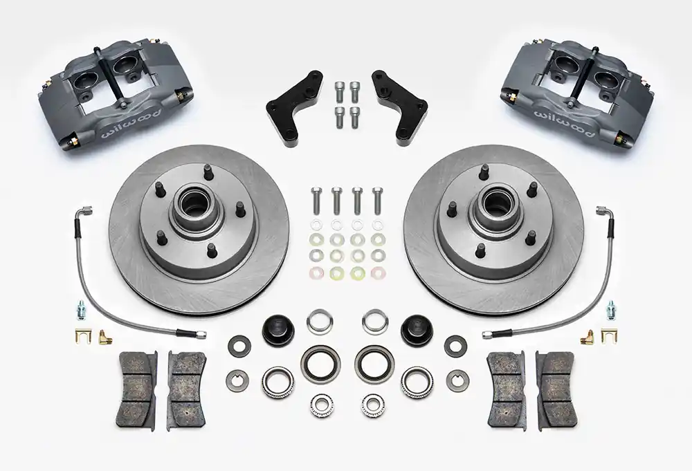Super Sale 1948 - 1956 Ford Classic Series Forged Superlite 4 Front Brake Kit - 140-14190