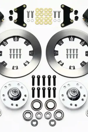 1949 - 1962 Chevrolet Forged Dynalite Big Brake Front Brake Kit (Hub) - 140-11812 Hot Deal