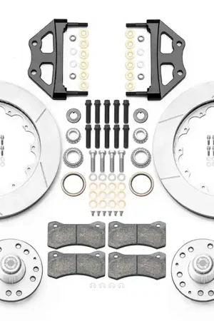 Hot Deal 1955 - 1957 Chevrolet AERO6 Big Brake Front Brake Kit - 140-15558