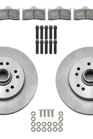 Modern 1955 - 1957 Chevrolet Classic Series Dynalite Front Brake Kit - 140-16906