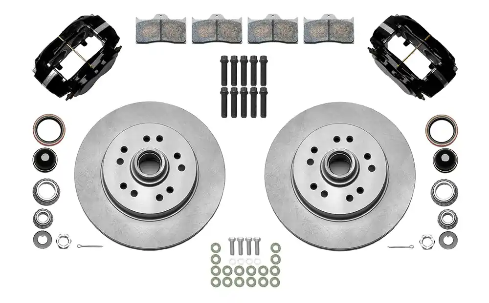 Modern 1955 - 1957 Chevrolet Classic Series Dynalite Front Brake Kit - 140-16906